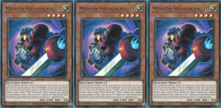 3X MP24-EN208 Mirror Swordknight - Ultra Rare Card 1st Edition - Image 1