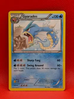 GYARADOS 24/124 R DRAGONS EXALTED POKEMON MP GYARADOS - Image 1