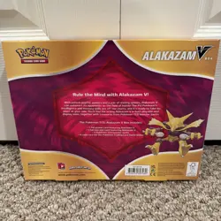 Pokemon TCG : Alakazam V Box - BRAND NEW - FACTORY SEALED CARDS 820650807480 - Image 2