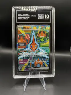 Pokemon Rotom Ex 112/080 M2: Inferno X Special Art Rare Holo TAG 10 Japanese - Image 1
