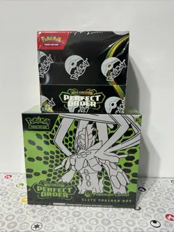 Perfect Order Pokemon Center ETB & Perfect Order Booster Box - Sealed - FastShip - Image 1