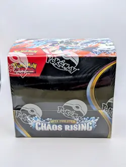 Pokemon TCG Mega Evolution Chaos Rising Booster Box New Factory Sealed - Image 1