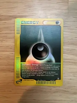 Pokemon Darkness Energy 142/147 Reverse Holo Rare Aquapolis Set - Image 1