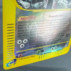 NM Reverse Holo Magneton 22 Rare Aquapolis Pokemon 2003 Hikaru Koike - Image 5