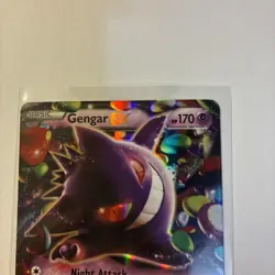 Pokemon Gengar EX Card 34/119 XY Phantom Forces Full Art Holo Rare - Image 2
