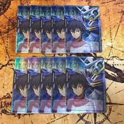 Gundam Card Game ~Setsuna Gundam Exia RP-022 P~ Promo 10 pcs Card Japanese TCG - Image 1