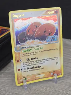 Pokemon Card Dugtrio 5/100 Reverse Holo EX Crystal Guardians 2006 Vintage Rare - Image 1