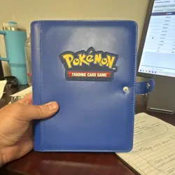 Pokemon TCG Binder Card Lot Holo English Pikachu Mewtwo Lucario - Image 1