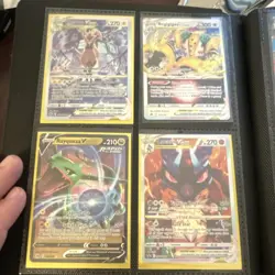 Pokemon TCG Binder Card Lot Holo English Pikachu Mewtwo Lucario - Image 3