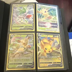 Pokemon TCG Binder Card Lot Holo English Pikachu Mewtwo Lucario - Image 4