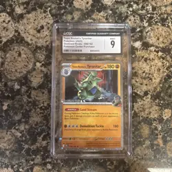 Pokemon Center Team Rockets Tyranitar Promo Card CGC 9 - Image 1