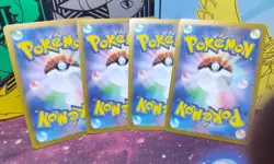 Pokemon TCG Japanese Art Rares Lot of 4 Near Mint Condition No Duplicates - Image 2