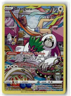 Oranguru TG12/TG30 Holo Brilliant Stars Trainer Gallery Pokemon NM b3 - Image 1