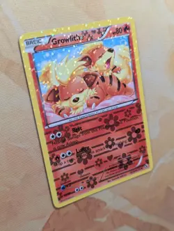 Growlithe RC4/RC25 Legendary Treasures 2013 Radiant Collection Pokemon Card TCG - Image 4