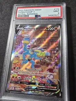 Machamp V #172/189 Holo - Pokemon(2022) Astral Radiance PSA 9!!!💎 - Image 3