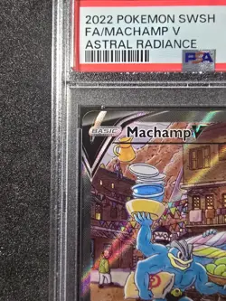 Machamp V #172/189 Holo - Pokemon(2022) Astral Radiance PSA 9!!!💎 - Image 4