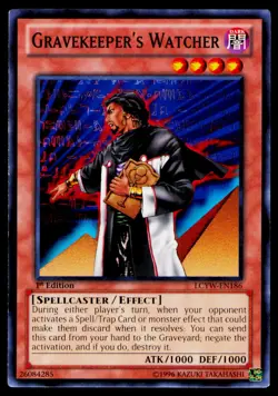 Legendary Collection 3: Yugi's World #LCYW-EN186 Gravekeeper's Watcher - Image 1