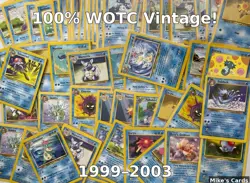 Vintage Pokemon Card BULK Lots - Uncommons/Commons - 1999-2002 - 8 Cards - Image 1