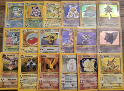 ⭐ HOLO RARE VINTAGE POKEMON CARD LOT ⭐ Authentic 1999-2000 WOTC/VINTAGE ONLY - Image 1