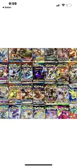 x10 Pokemon Factory Sealed Booster Packs Premium Card Lot Modern/Vintage Sets - Image 5