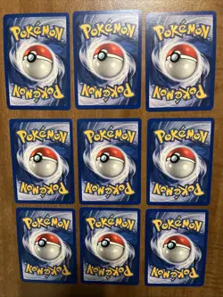 Gym Heroes Pokemon Lot - 9 Cards Near Mint Vintage WOTC Lt. Surge Erika Brock - Image 2