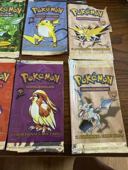 x10 Pokemon Factory Sealed Booster Packs Premium Card Lot Modern/Vintage Sets - Image 3