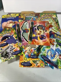 Vintage Pokemon Atrapalos Ya Card Lot Spanish Meowth Psyduck Hitmonchan - Image 2