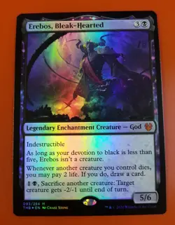 1x Erebos, Bleak-Hearted | FOIL | Theros Beyond Death | MTG Magic Cards - Image 1