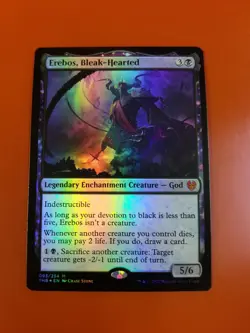 1x Erebos, Bleak-Hearted | FOIL | Theros Beyond Death | MTG Magic Cards - Image 3