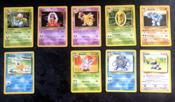 Pokemon Cards 30 31 32 33 34 35 37 38 39/102 base set WOTC TCG 1999 Bundle - Image 1
