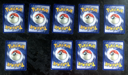 Pokemon Cards 30 31 32 33 34 35 37 38 39/102 base set WOTC TCG 1999 Bundle - Image 2