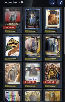 Star Wars Card Trader Legendary bundle - Image 1