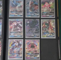 Nintendo Pokemon TCG Sun & Moon GX Holo Card Lot. 11 Cards: Articuno, Lapras - Image 1