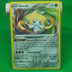 Pokemon TCG Jirachi Vivid Voltage 119/185 Amazing Rare Card 2020 Near Mint Holo - Image 1