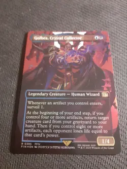 MTG ~ Golbez, Crystal Collector (Borderless Foil) ~ Final Fantasy ~ Near Mint - Image 1