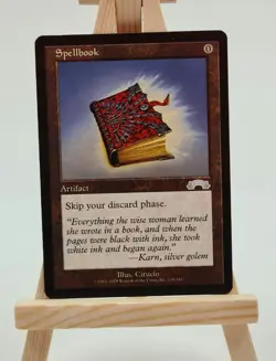 Spellbook Exodus Magic Karte MTG englisch (Zauberbuch) 138/143 - Image 1