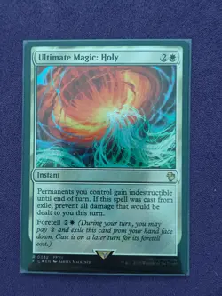 Ultimate Magic: Holy (Surge Foil) #32 (NM) Final Fantasy FIC Magic MTG - Image 1