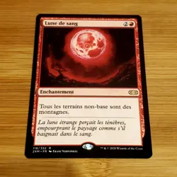French - Blood Moon, Double Masters, MTG NM -French FR - Image 1