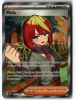 Mela ⭐ 140/131 Holo Ultra Rare Prismatic Evolutions 2025 Pokemon NM - Image 1