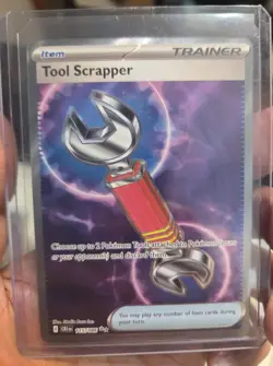 Tool Scrapper 115/086 Ultra Rare Trainer ME04: Chaos Rising Pokemon NM - Image 1