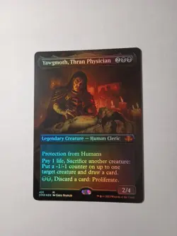 MTG Yawgmoth, Thran Physician Borderless FOIL - NM/M - Dominaria Remastered 431 - Image 1