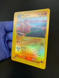 POKEMON DUGTRIO REVERSE HOLO FOIL 52/144 SKYRIDGE ENGLISH NM - Image 2