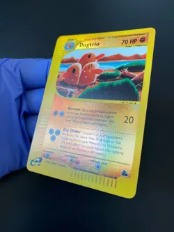 POKEMON DUGTRIO REVERSE HOLO FOIL 52/144 SKYRIDGE ENGLISH NM - Image 3