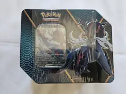 Pokemon Divergent Powers Tin Hisuian Samurott V Factory Sealed Evolving Skies - Image 1