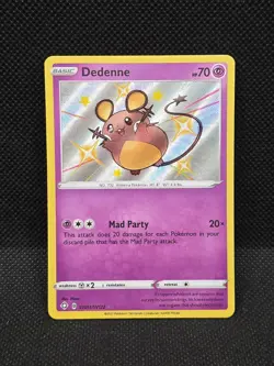 Dedenne SV051/SV122 Shining Fates Shiny Vault Holo Rare 2021 Pokemon - Image 1