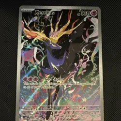 Pokemon TCG Xerneas 091/086 Illustration Rare Full Art Holo Chaos Rising NM - Image 1