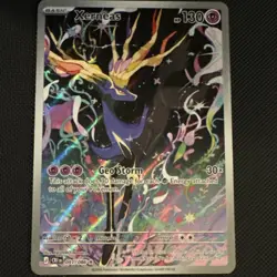 Pokemon TCG Xerneas 091/086 Illustration Rare Full Art Holo Chaos Rising NM - Image 2