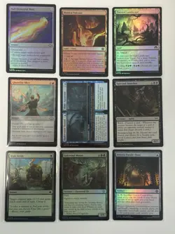 Magic The Gathering - 9x FOIL Lot - C/UC/L - Not Played - Image 1