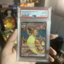 Charizard EX 183/165 Scarlet & Violet 151 Pokemon TCG PSA 10 English - Image 1