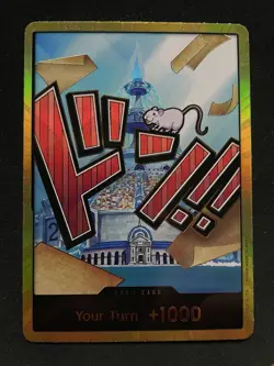 ONE PIECE CARD - (PRB-01) GOLD DON!! Iceburg V.3 NEAR MINT English - Image 1